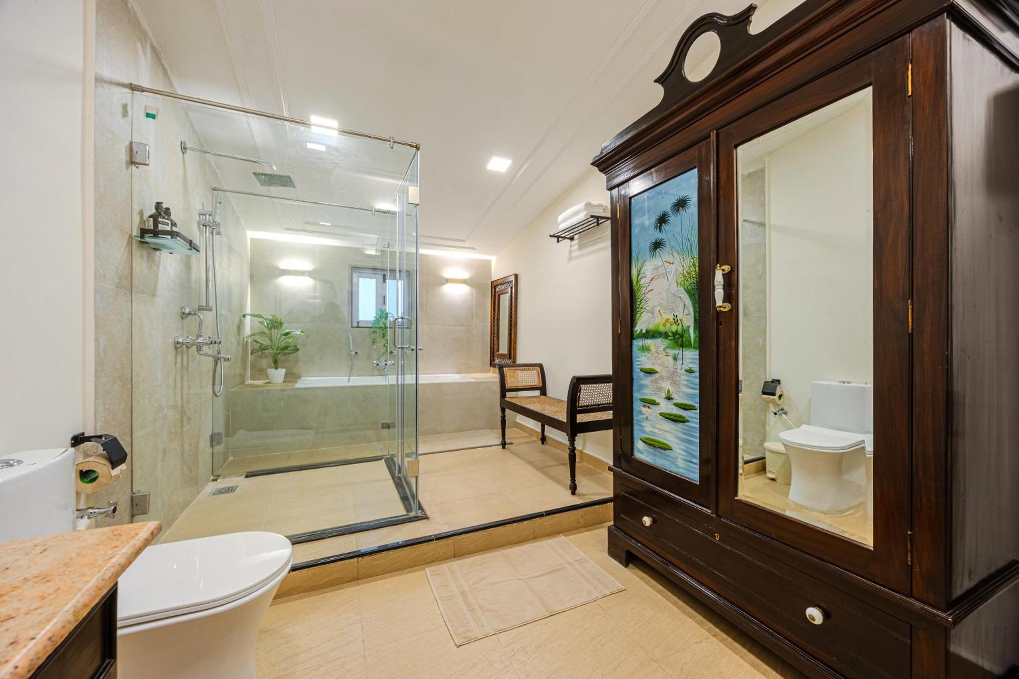 Elivaas 4 Bhk Villa Near Beach With Private Pool & Bar - Casa Boa Vida Кандолим Екстериор снимка