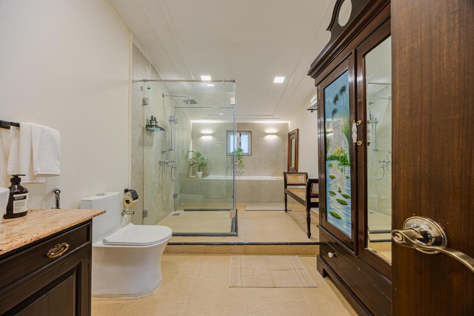 Elivaas 4 Bhk Villa Near Beach With Private Pool & Bar - Casa Boa Vida Кандолим Екстериор снимка