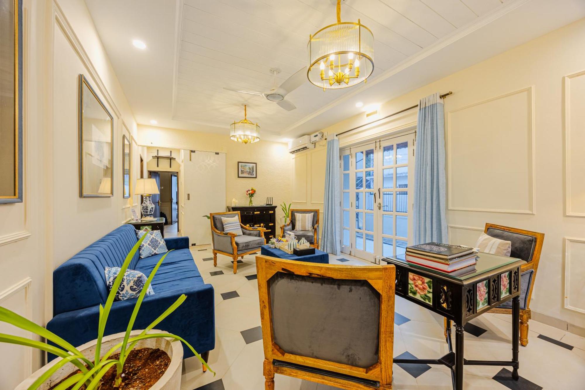 Elivaas 4 Bhk Villa Near Beach With Private Pool & Bar - Casa Boa Vida Кандолим Екстериор снимка
